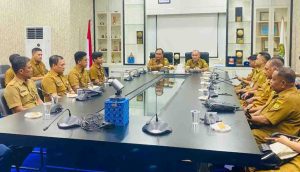 Pemko Tajungpinang lakukan rapat evalusi kinerja./net